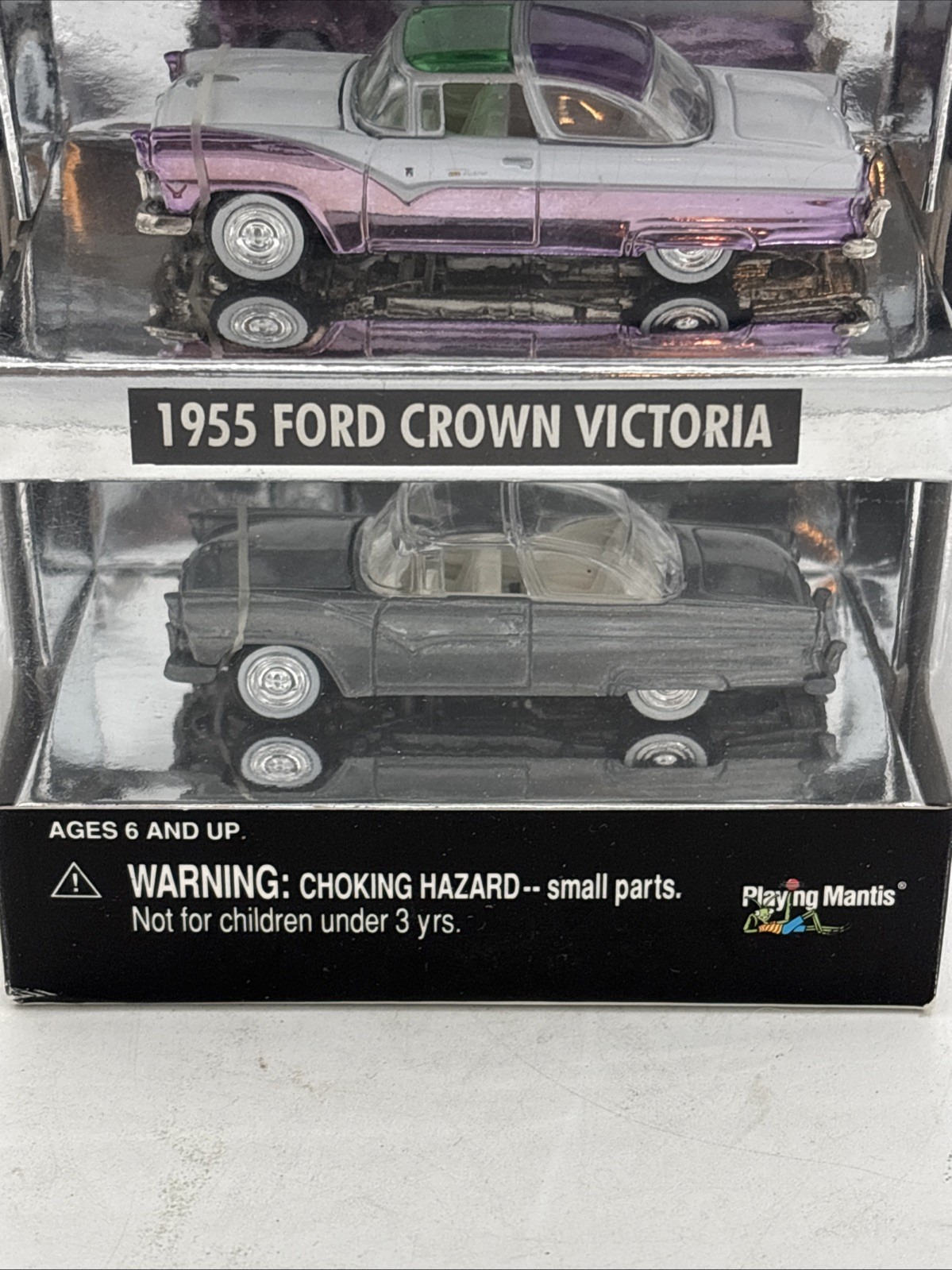 Johnny Lighting American Chrome Ed First Shot Set 1955 Ford Crown Victoria DC1