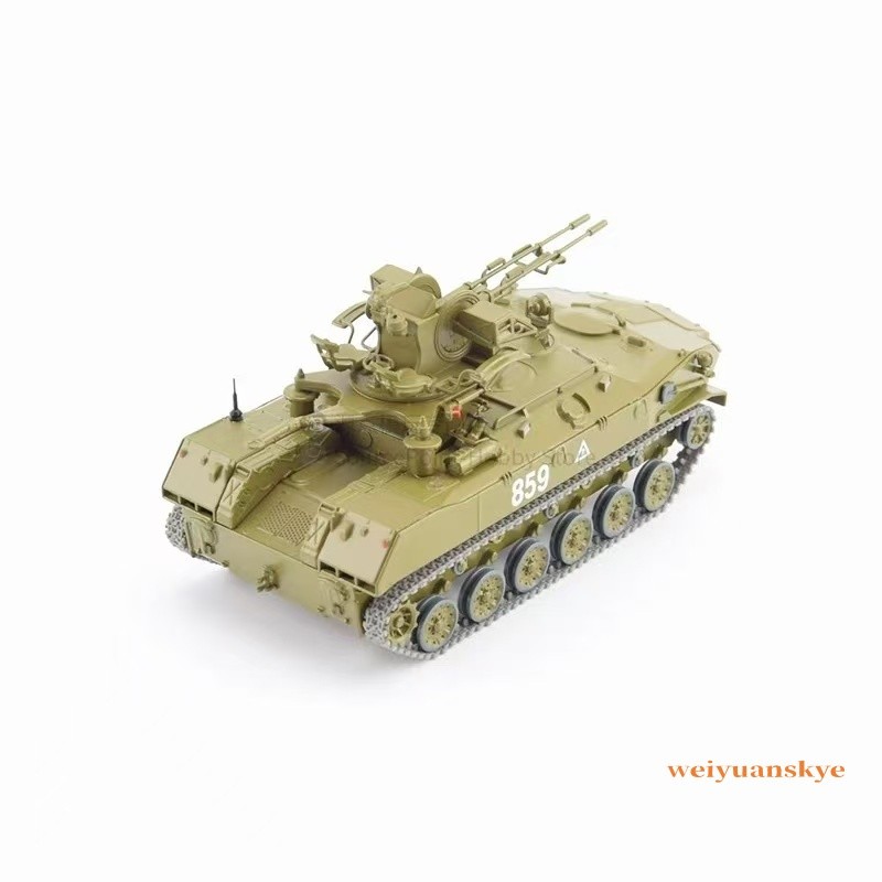 1:43 BTR-ZD Soviet BTR-ZD Self-Defense Artillery Tank Model Display Toy SSM3047