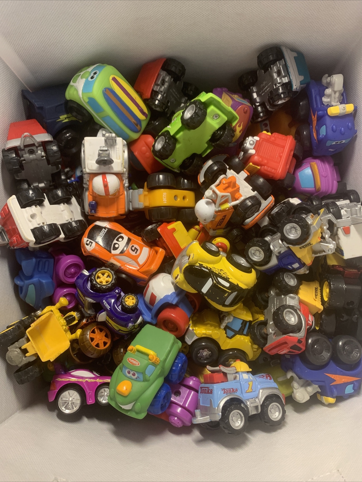 Lot 12 Tonka Lil Chuck And Friends Diecast Trucks Cars; Tonka Lil Chuck 🔥🔥🔥