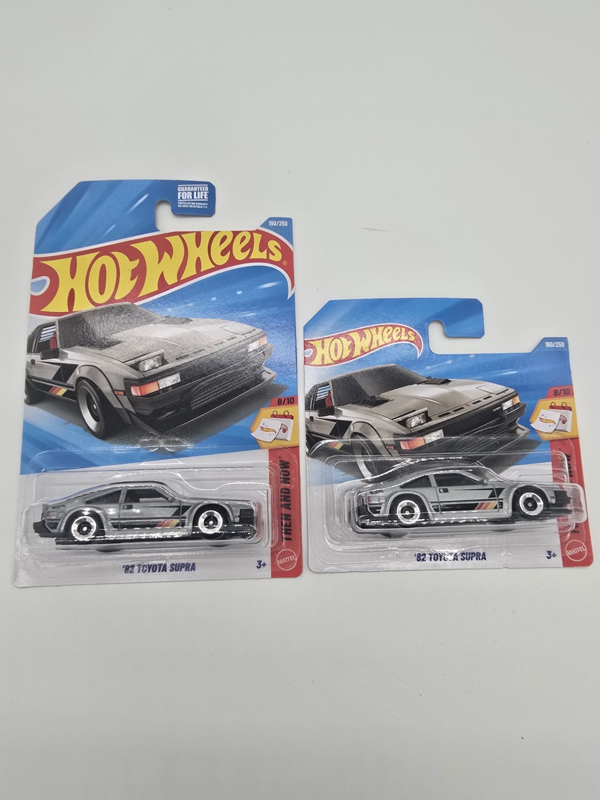 ’82 Toyota Supra #190 Then and Now 8/10 2026 Hot Wheels Mix Lot 2 Long Short 🔥