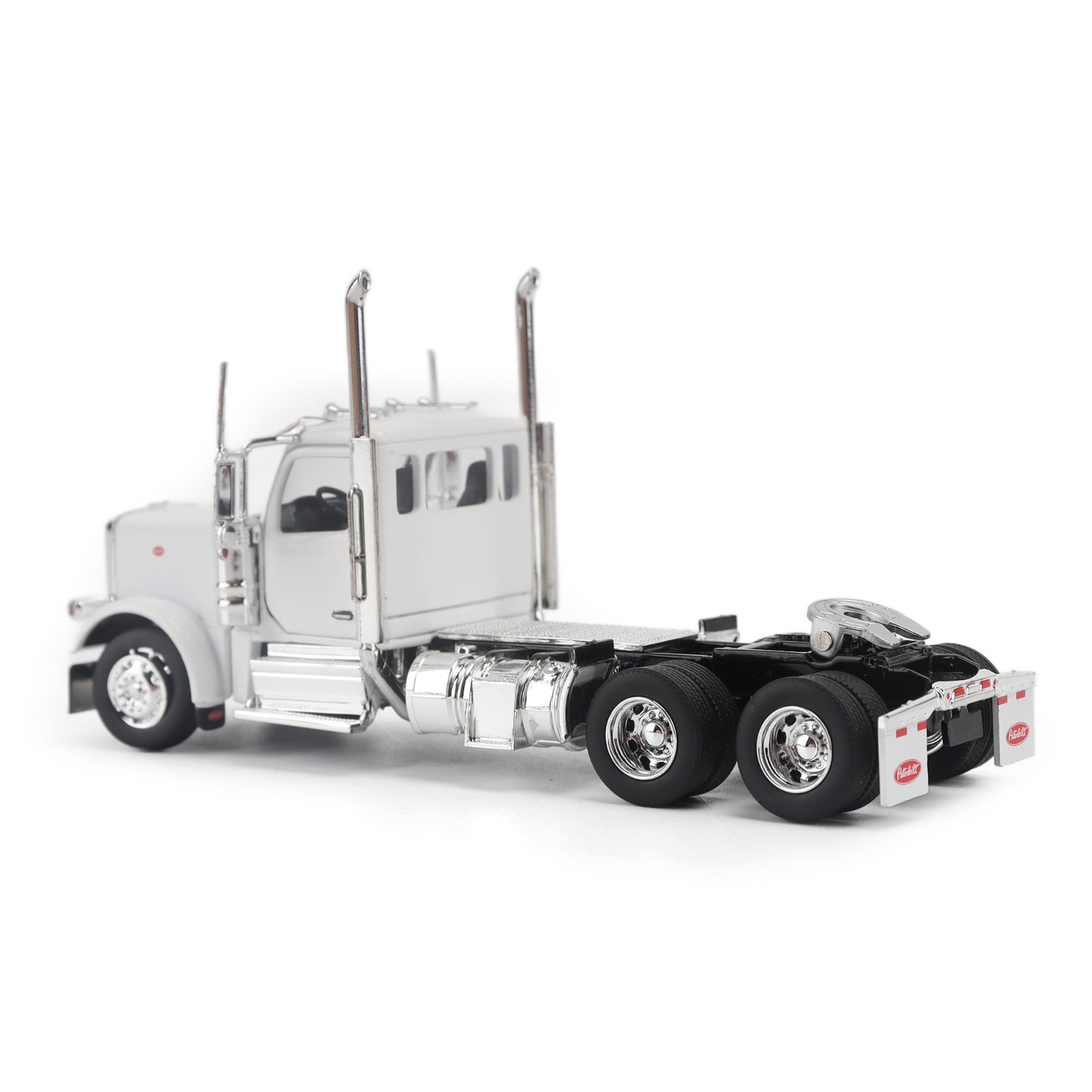 PETERBILT 589 TRUCK TRACTOR W/SLEEPER WHITE 1/64 MODEL BY DIECAST MASTERS 71219