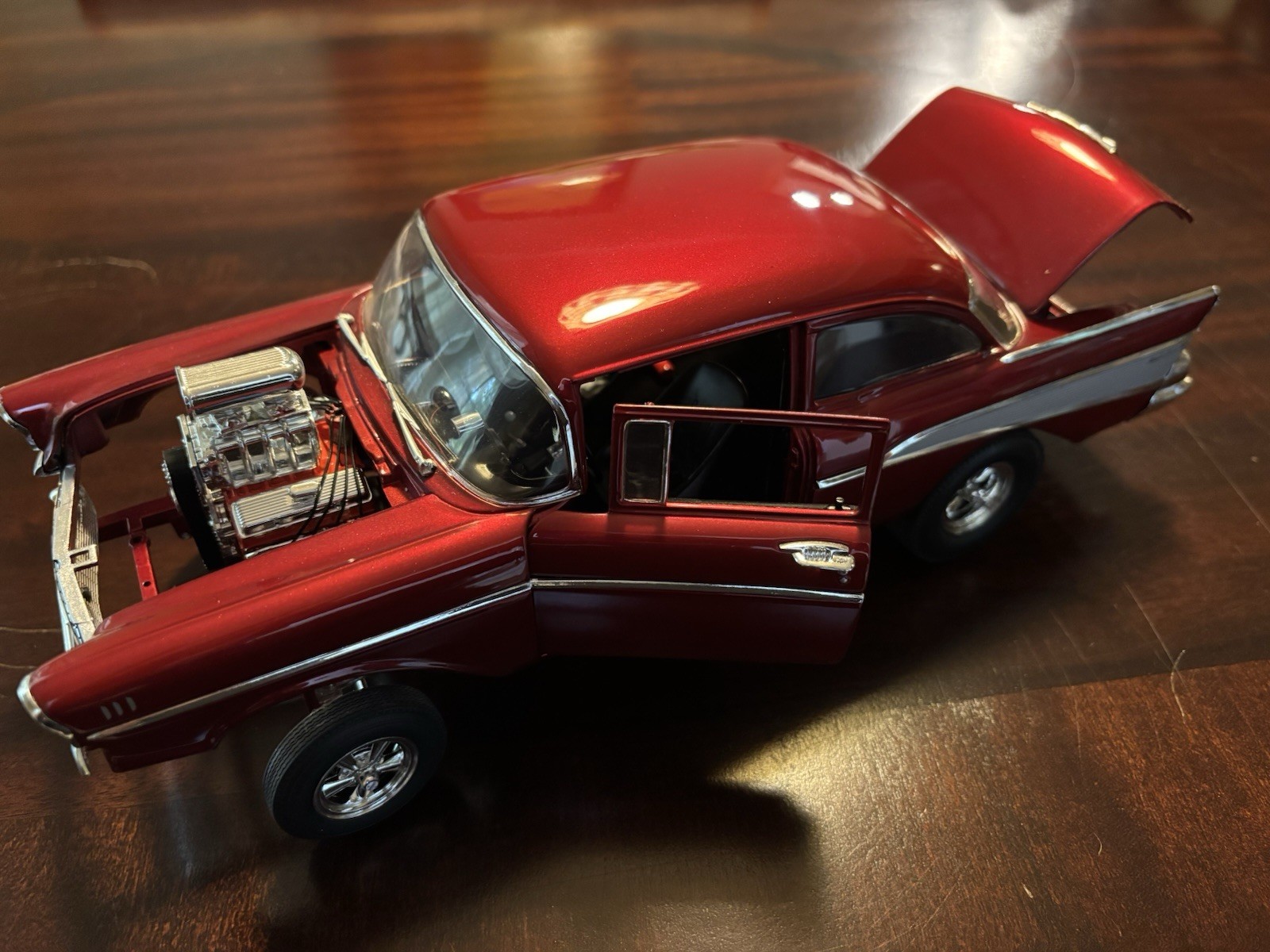 RAT FINK MR GASSER 1957 CHEVROLET BEL AIR 1/18 ACME DIECAST NHRA #7008