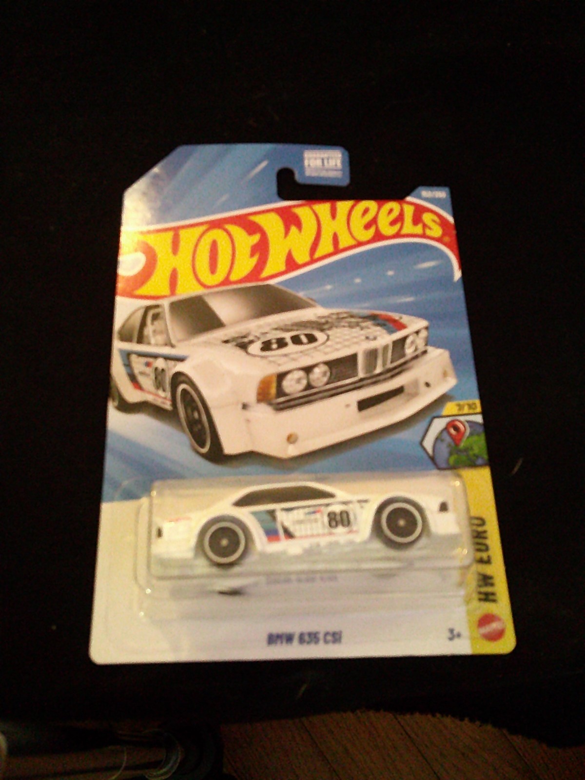 2026 HOT WHEELS #152 HW Euro 7/10 BMW 635 CSI White NEAR MINT