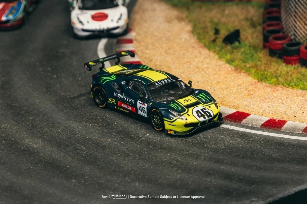 Tarmac Works 1:64 Ferrari 488 GT3 Gulf 12 Hours 2019 V. Rossi / A. Salucci / L.
