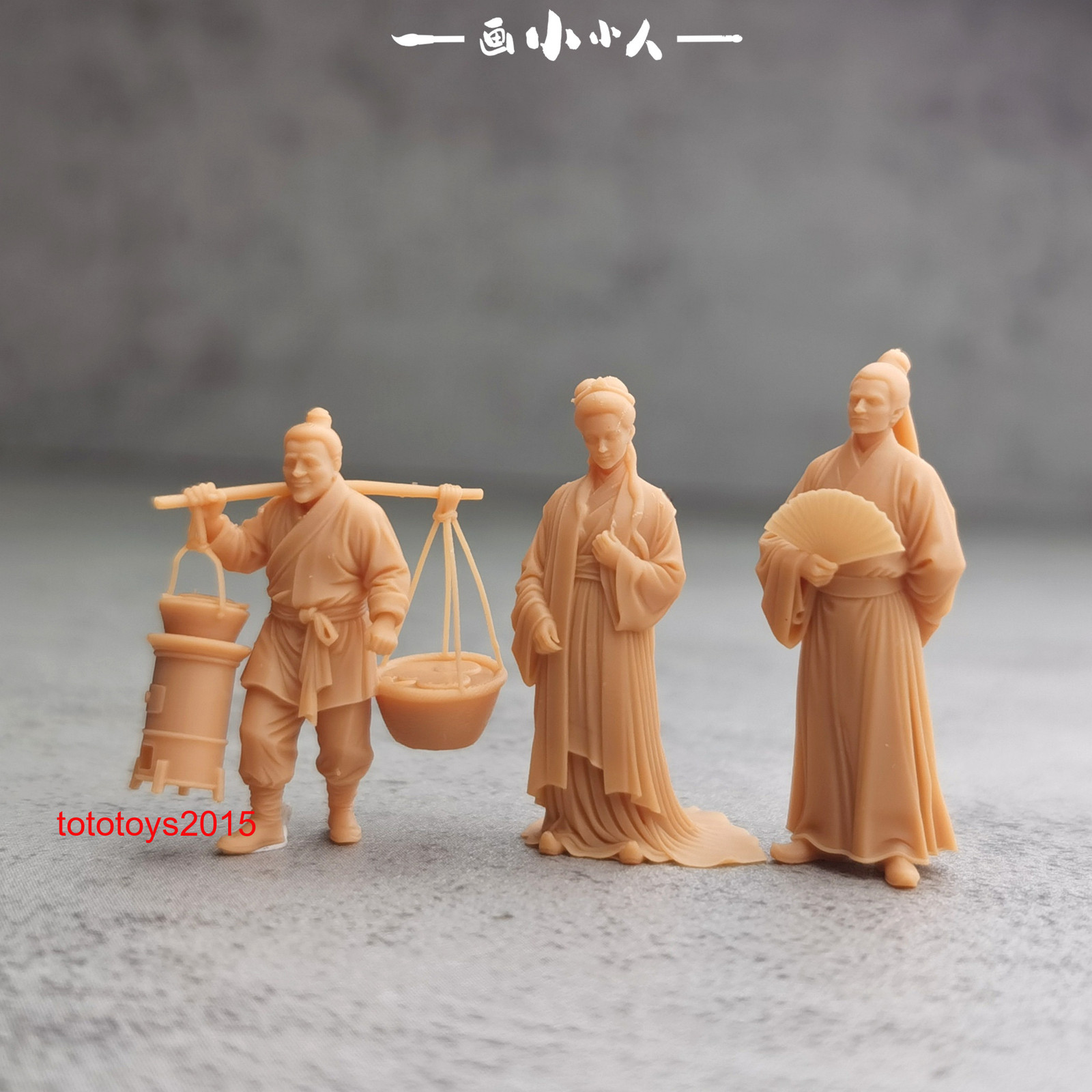 1/72 1/87 1/64 1/43 Ancient men and women Scene Minatures Figures Doll Model Toy