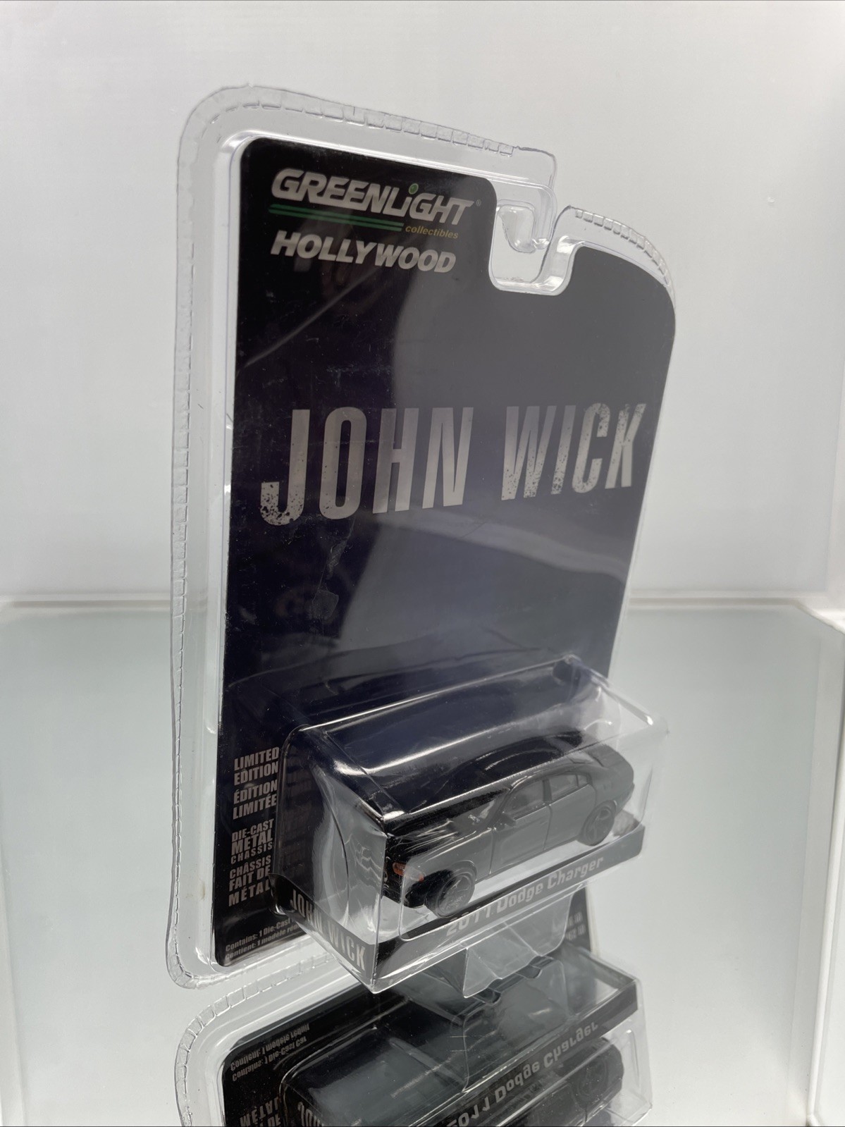 GREENLIGHT HOLLYWOOD SERIES 19 JOHN WICK 2011 DODGE CHARGER Rubber Tires