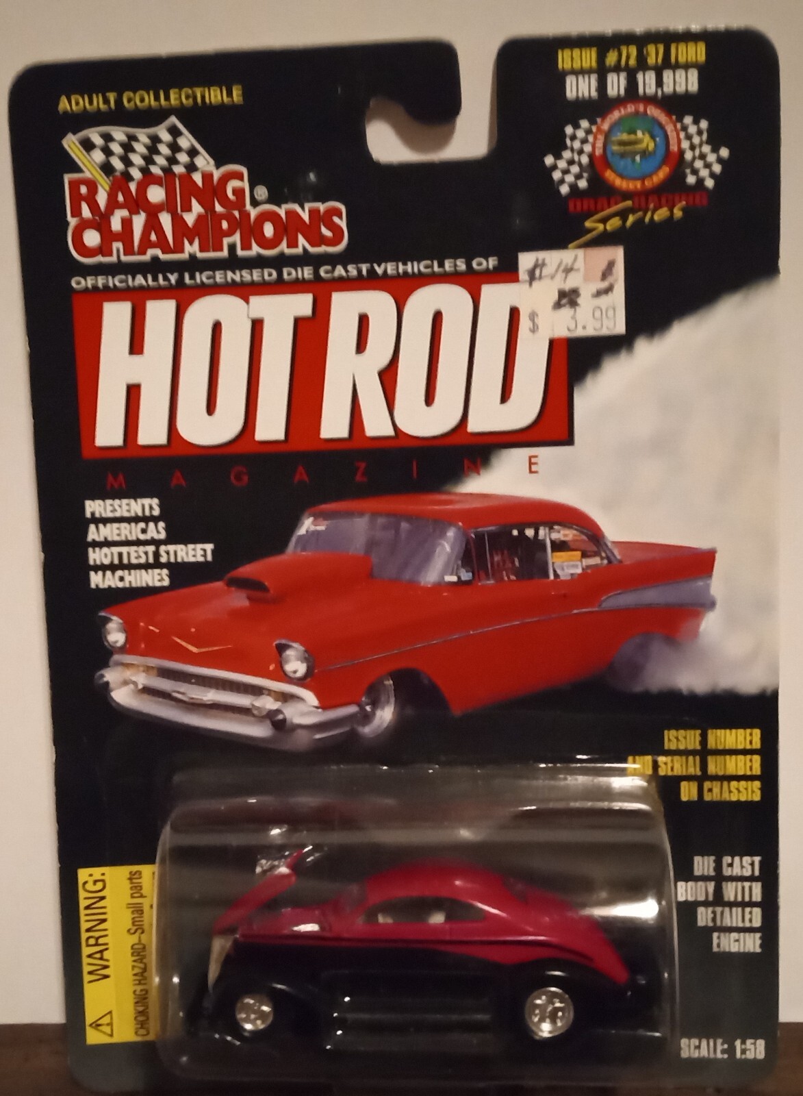 Racing Champions Hot Rod Magazine Series 1 of 19,997 NIP you pick mint condition