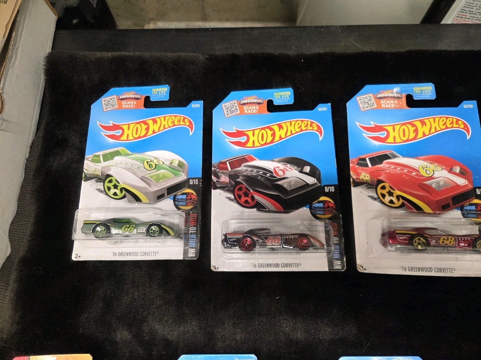 LOT OF (11) Hot Wheels ’76 Greenwood Corvettes HW 1:64 Diecast #HW76GWV