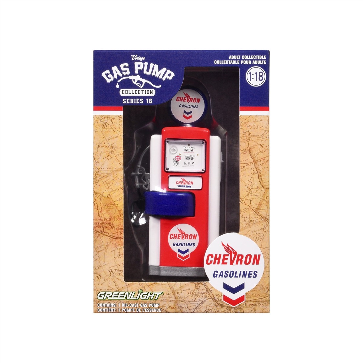 Greenlight Gas Pump Collection Series 16 – Assorted – You Choose!