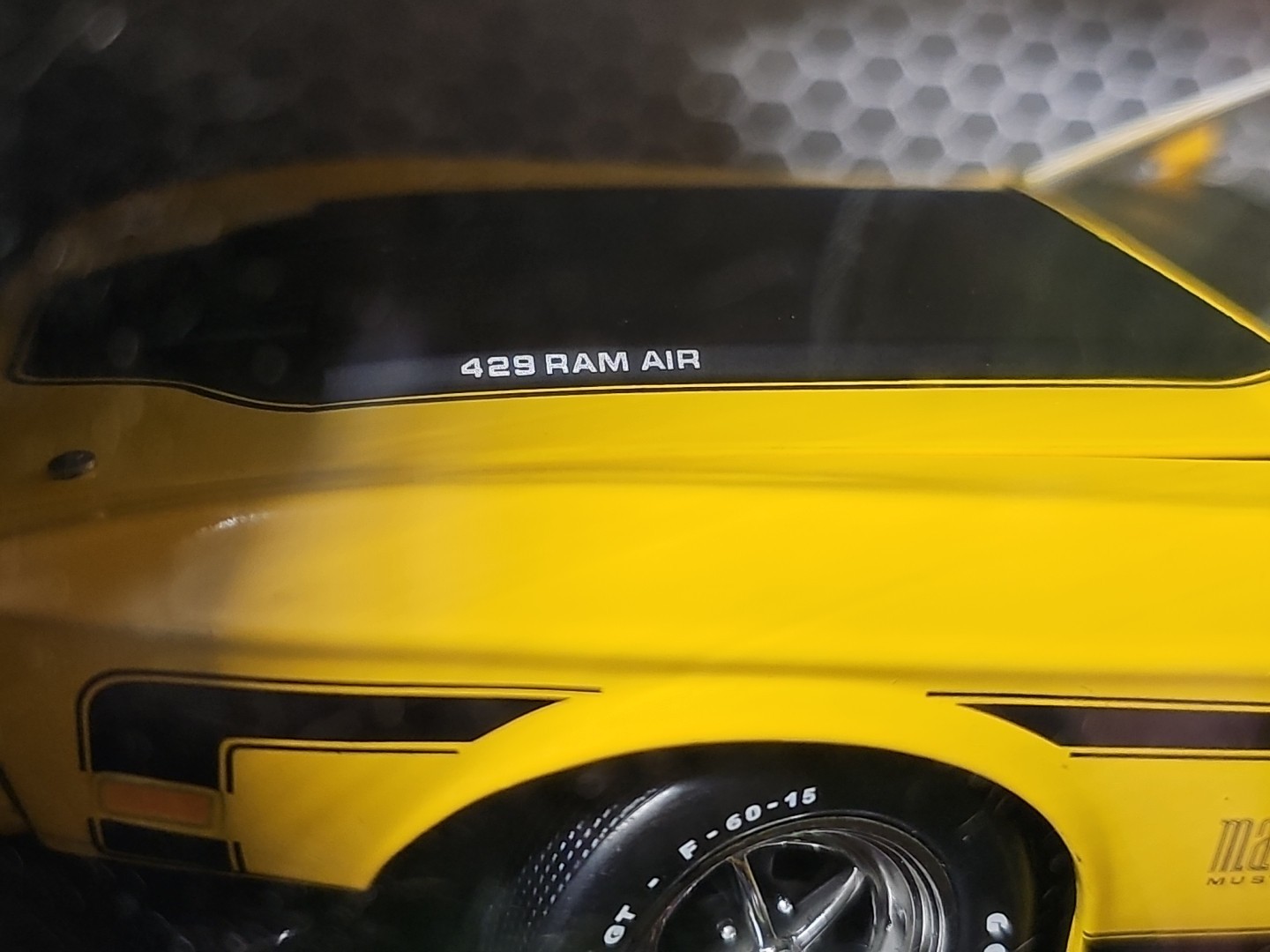 Vntg 2004 Ertl Am. Muscle 1971 Mustang Mach I 429CJ 1:18 40th Ann. Collection