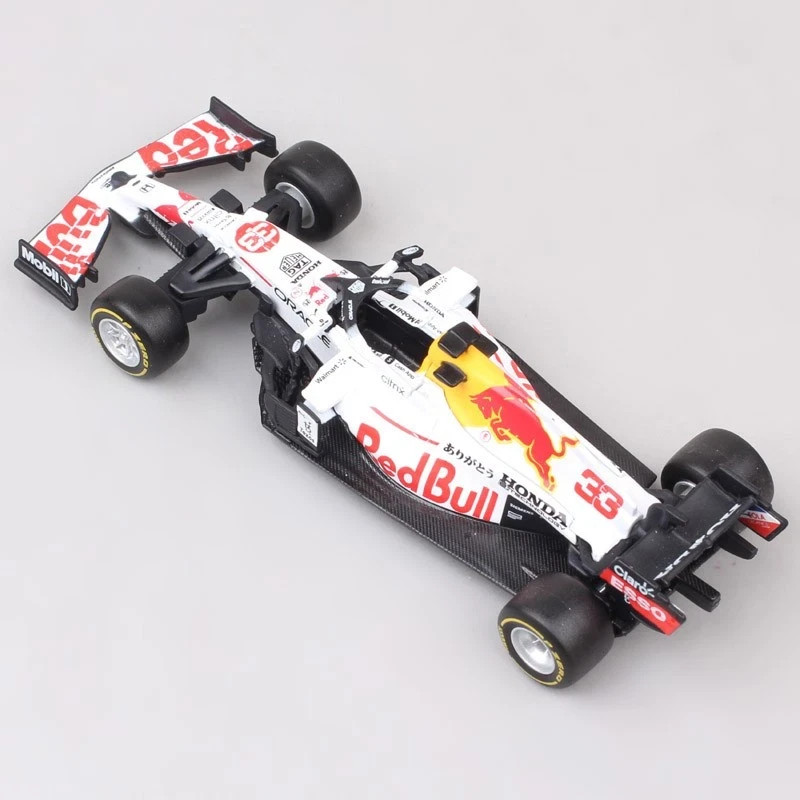 1:43 1/43 2021 Red Bull Max Verstappen #33 RB16B Turkey Honda Tribute F1 Car