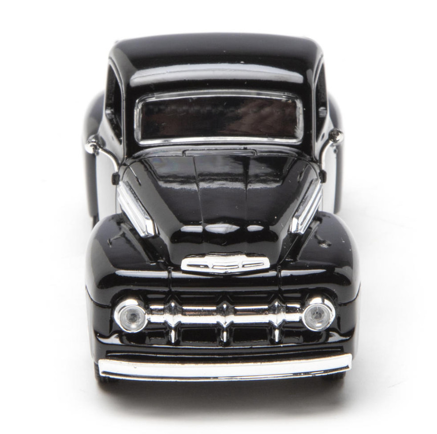 Die-Cast Cars 1:48 Scale 1951 Ford Pick-Up Truck – BLACK with Chrome Rims NEW