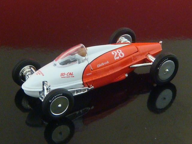 1948-1950 So Cal Speed Shop Belly Tanker Ford V8 Flathead Lakester 1/64 Scl LE F