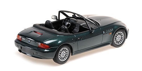 BMW Z3 ROADSTER – 1997 – DARK GREEN METALLIC 1/18scale by Minichamps #155024132