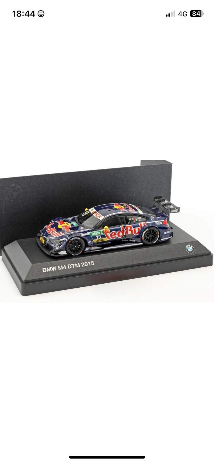 SPARK BMW M4 #13 DTM 2015 DA COSTA 1/43 FELIX RED BULL