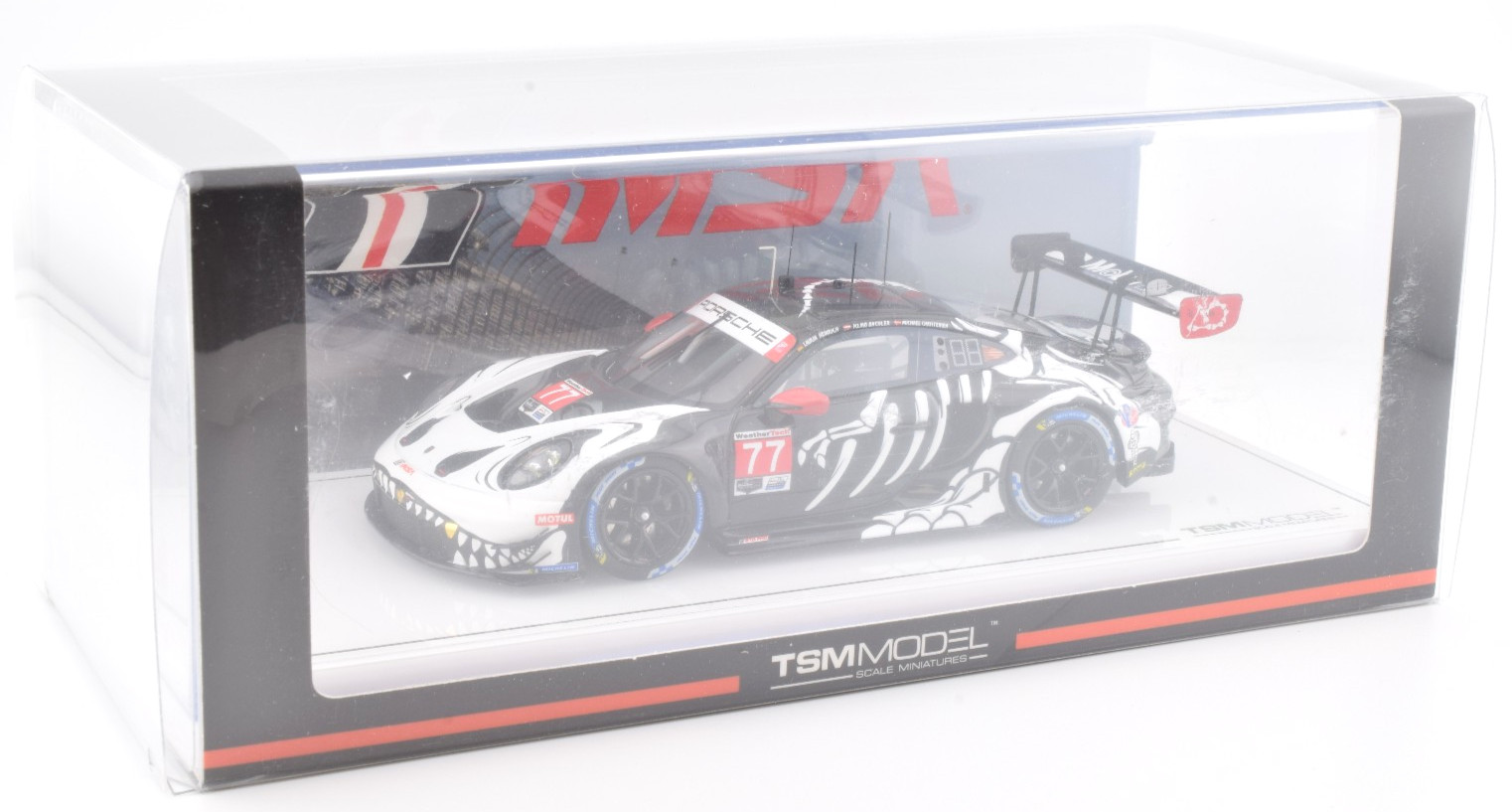 TSM-Model Porsche 911 GT3 R – AO Racing – 2025 Petit Le Mans 1:43 Car TSM430905