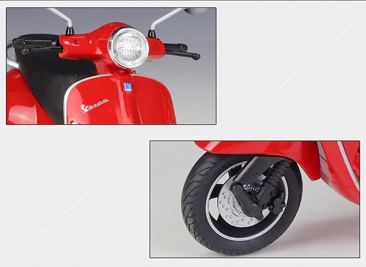 1:12 Die Cast Scooter Model 2020 GTS Super Alloy Toy Collectible Vehicle