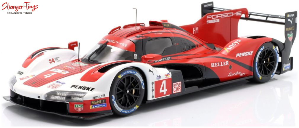 IXO Porsche 963 #4 24h Le Mans 2024 Porsche Penske Motorsport Jaminet1:18