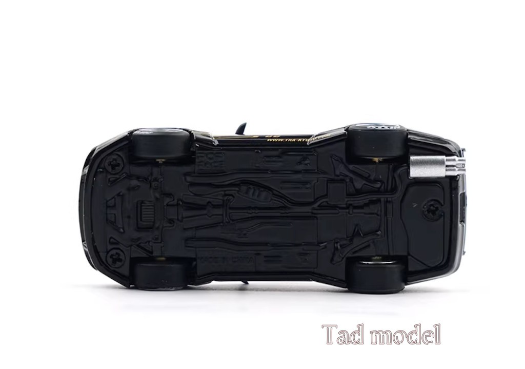 Poprace 1:64 JDM Black Silvia S13 Pandem Sports Model Diecast Display Car