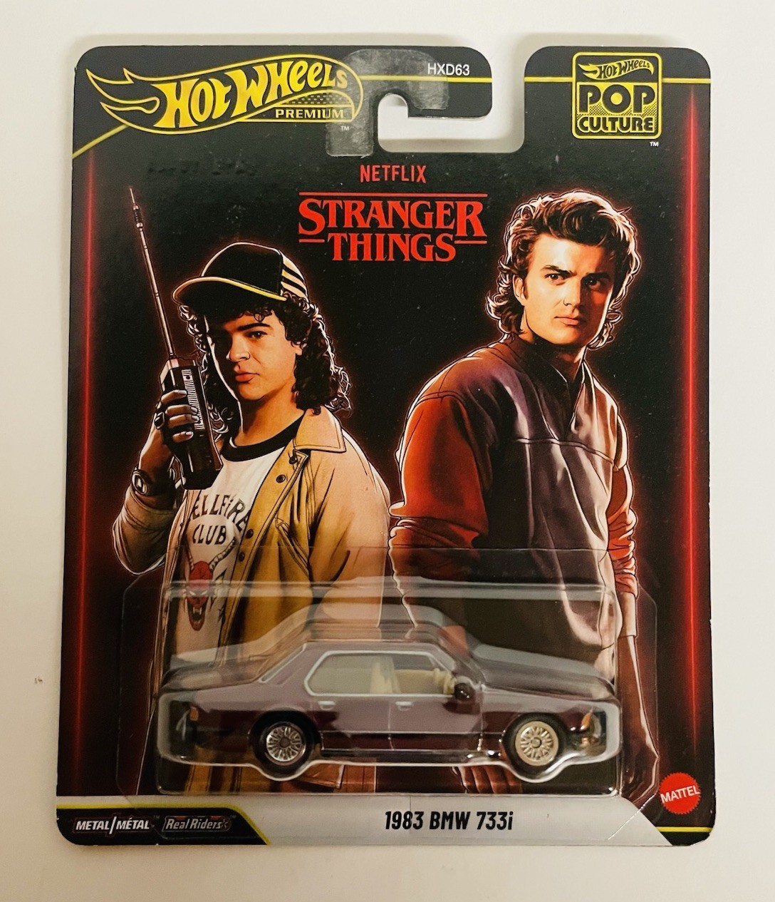 10x Hot Wheels Premium Pop Culture Stranger Things 1983 BMW 733i