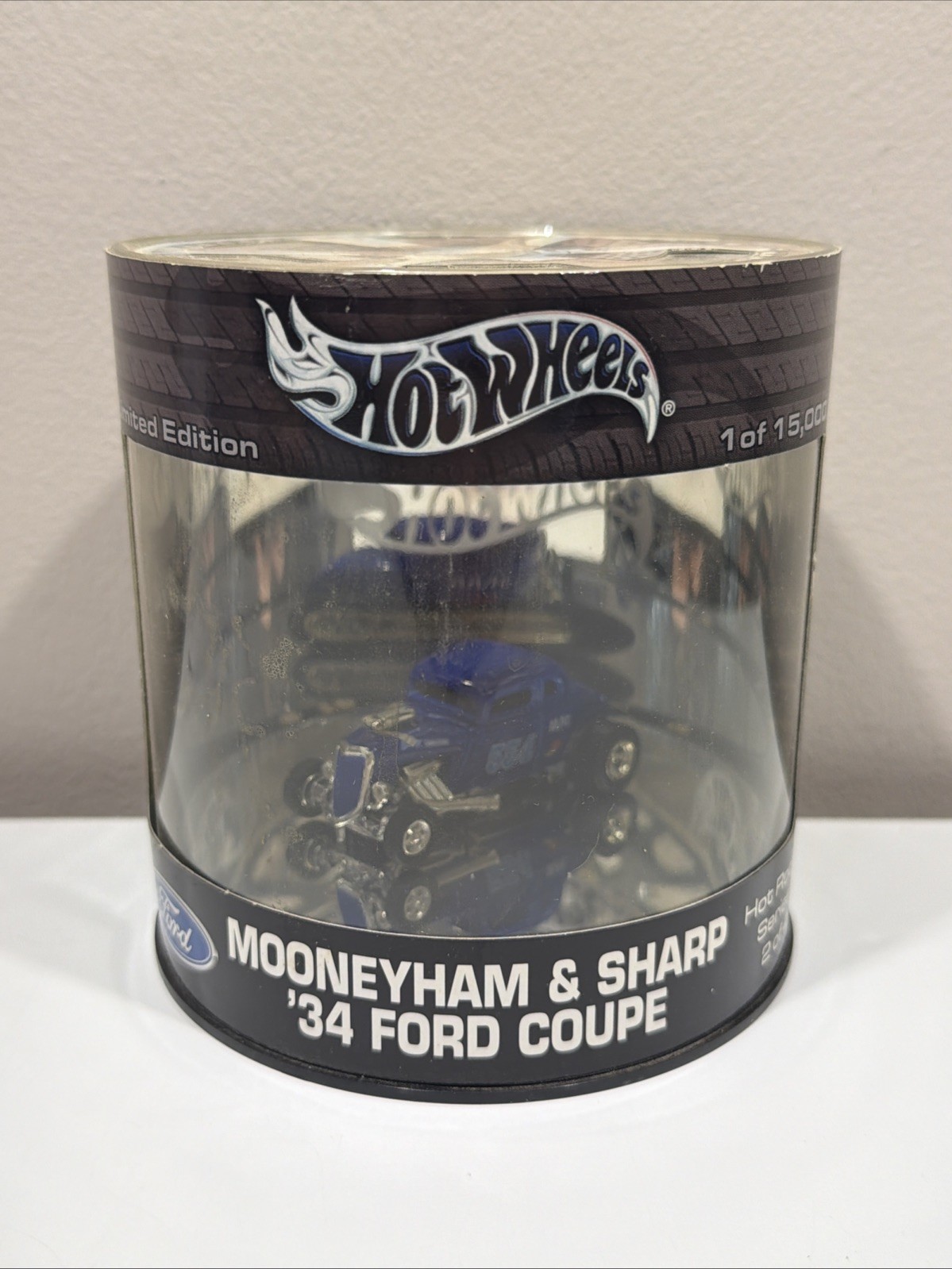 Hot Wheels Mooneyham & Sharp 1934 Ford Coupe Blue Hot Rod Series 2 of 4