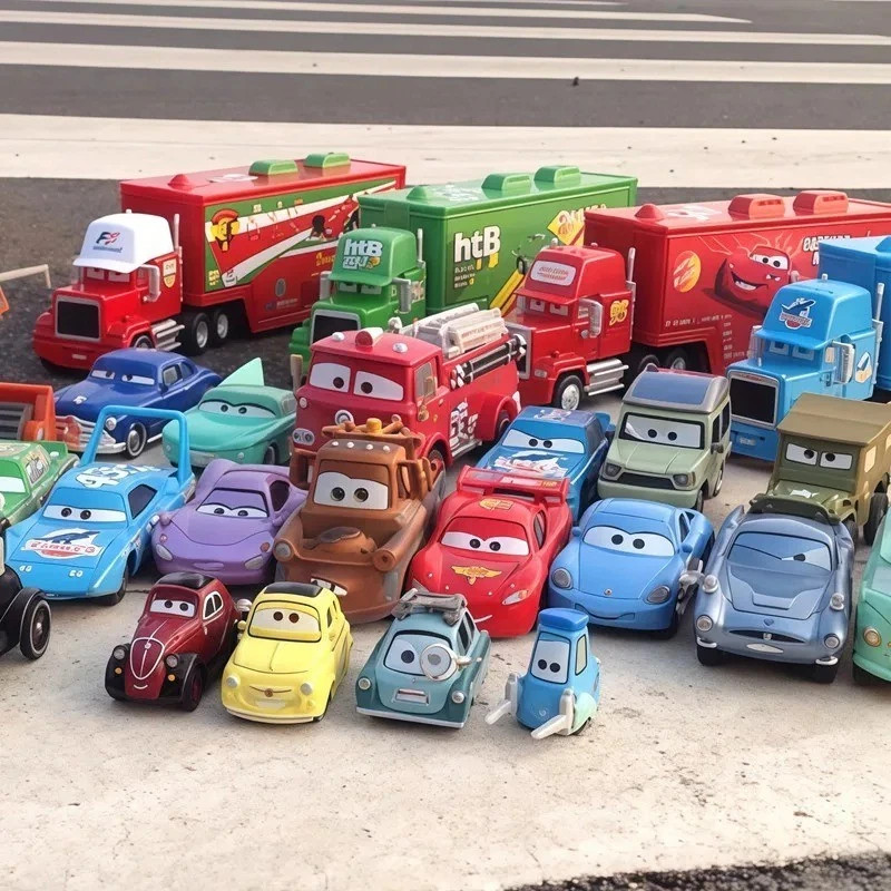 Disney Pixar Cars Lot Model Cars No.42 No.43 No.84 1:55 Diecast Toy Kid Gift
