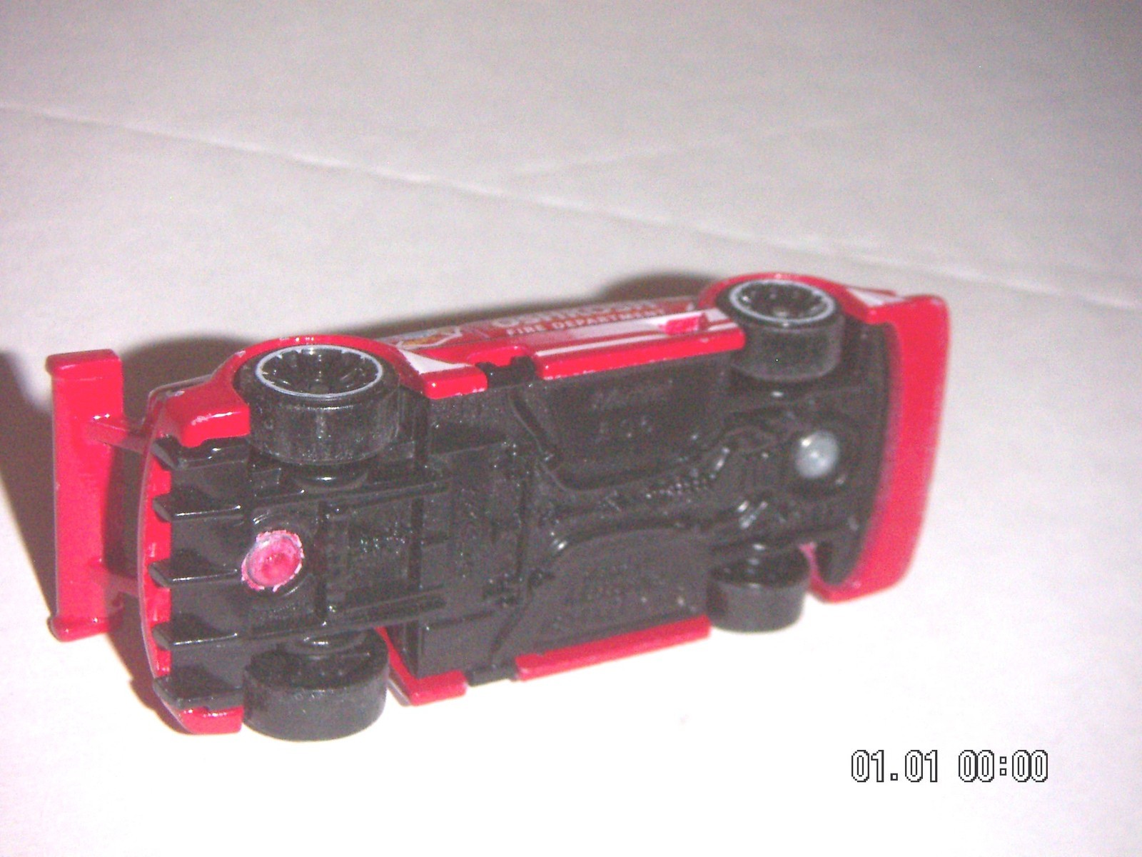 Hot Wheels 2012 HW Main Street Amazoom Oshkosh Fire Dept 1:64 scale