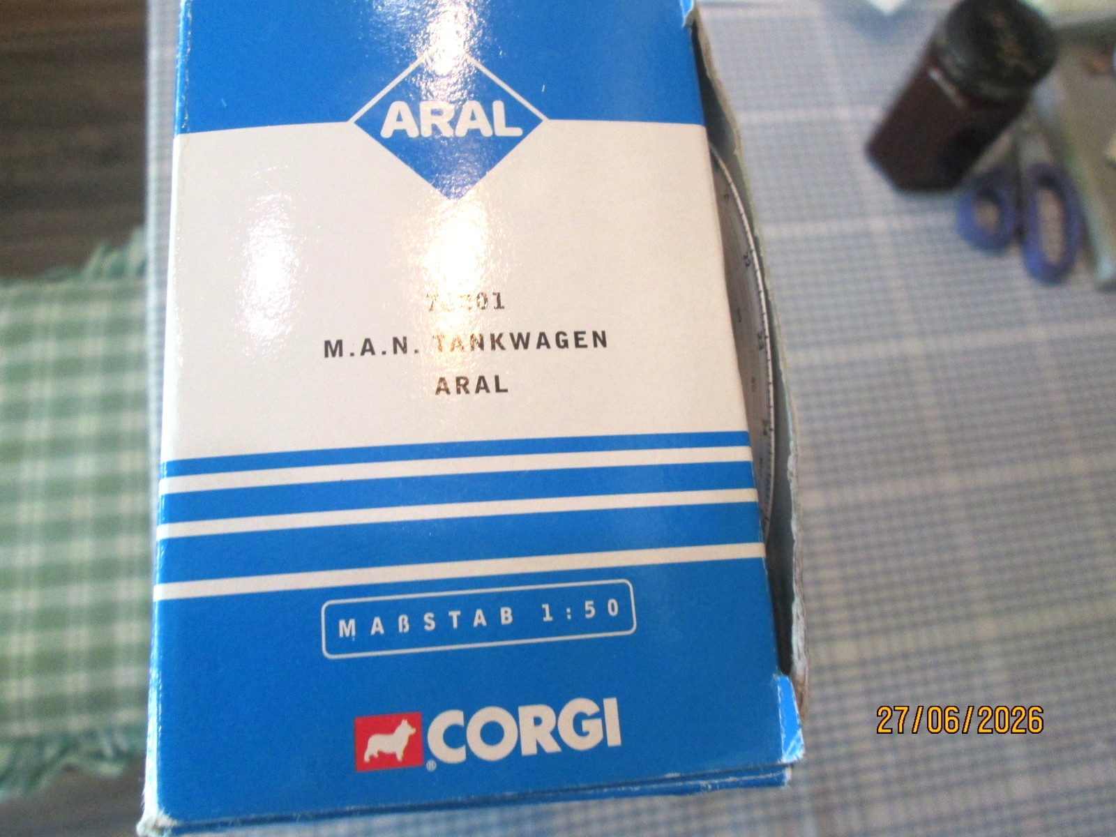 CORGI 1;50 No.76201 – MAN TANKER WAGON – ARAL – BOXED