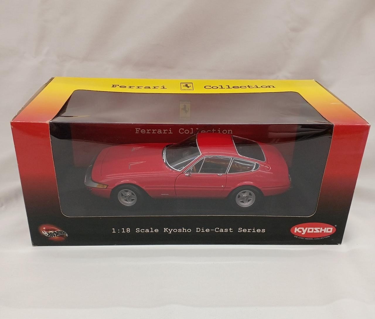 Kyosho Ferrari Collection 1/18 Diecast Model Car Display Used from Japan