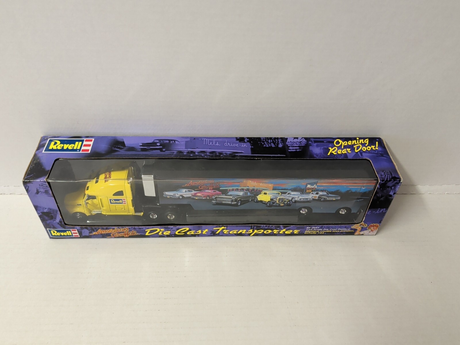 Revell American Graffiti Die Cast Transporter Semi Truck + Trailer Brand New