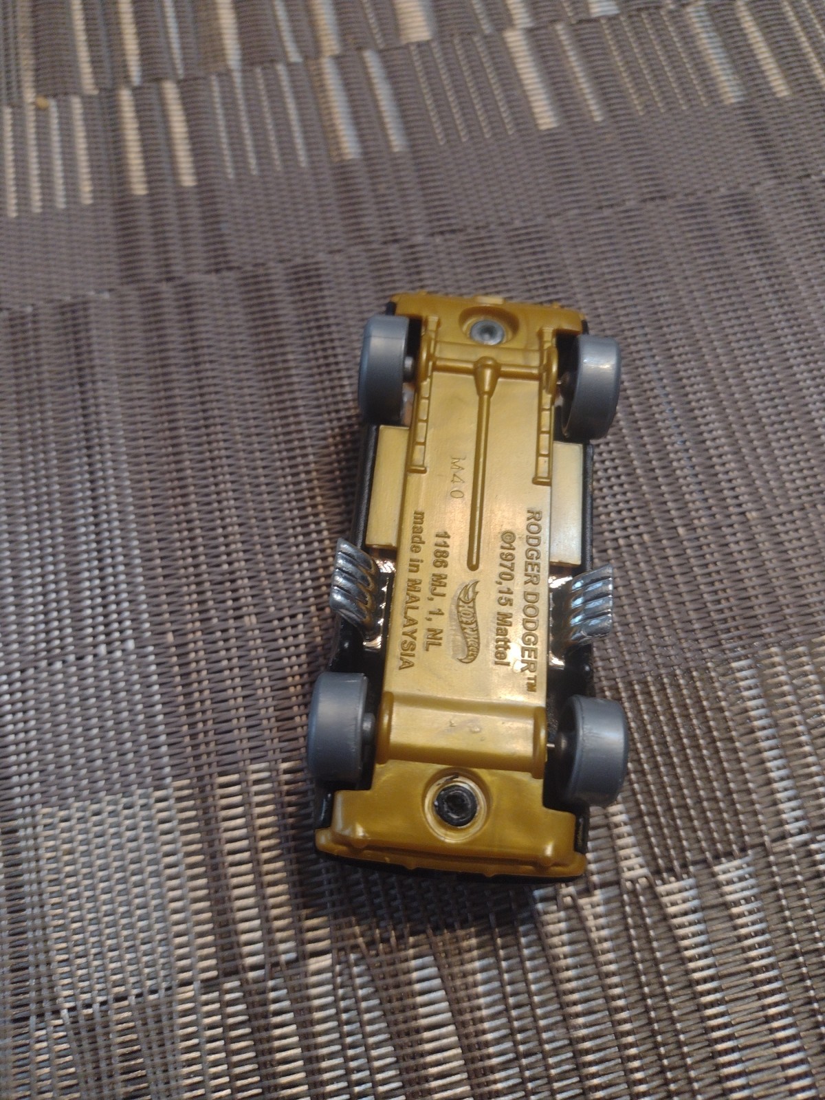 Hot Wheels: Rodger Dodger. Black, Steam Punk B78