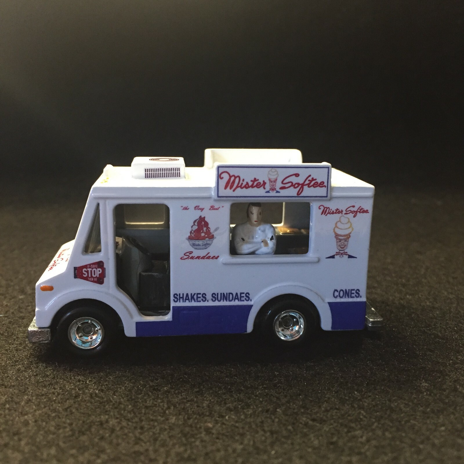 Clear 1:64 Waterslide Decal for Ice Cream Truck Quick Bite Mister Softee