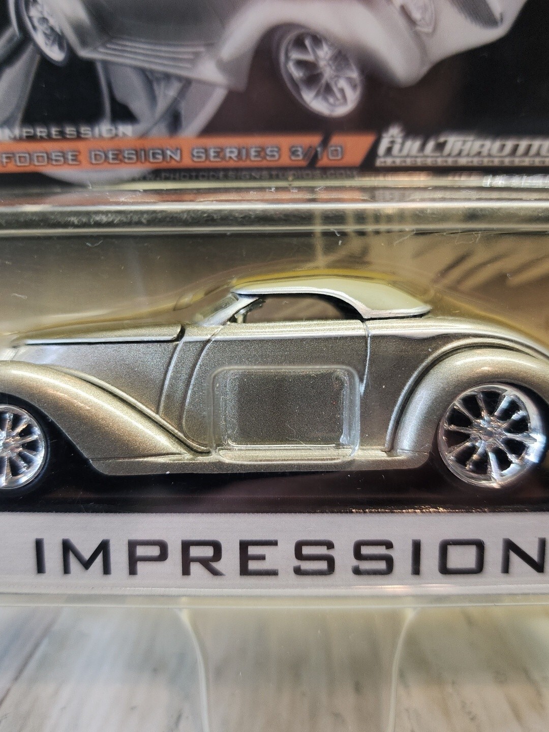 Full Throttle Foose Design Die-Cast New Silver Impression