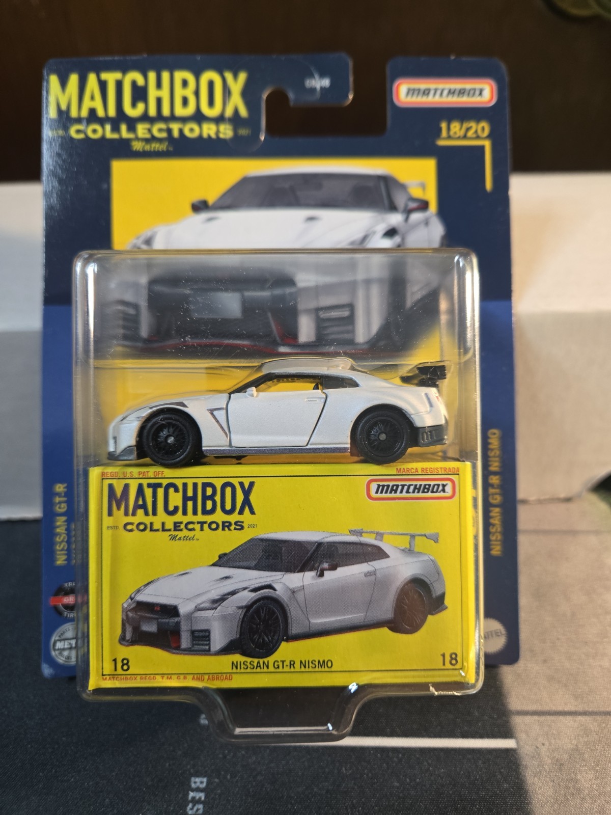 2021 Matchbox Collectors “Pearl White” Nissan GT-R (R35) Nismo w/ Opening Doors