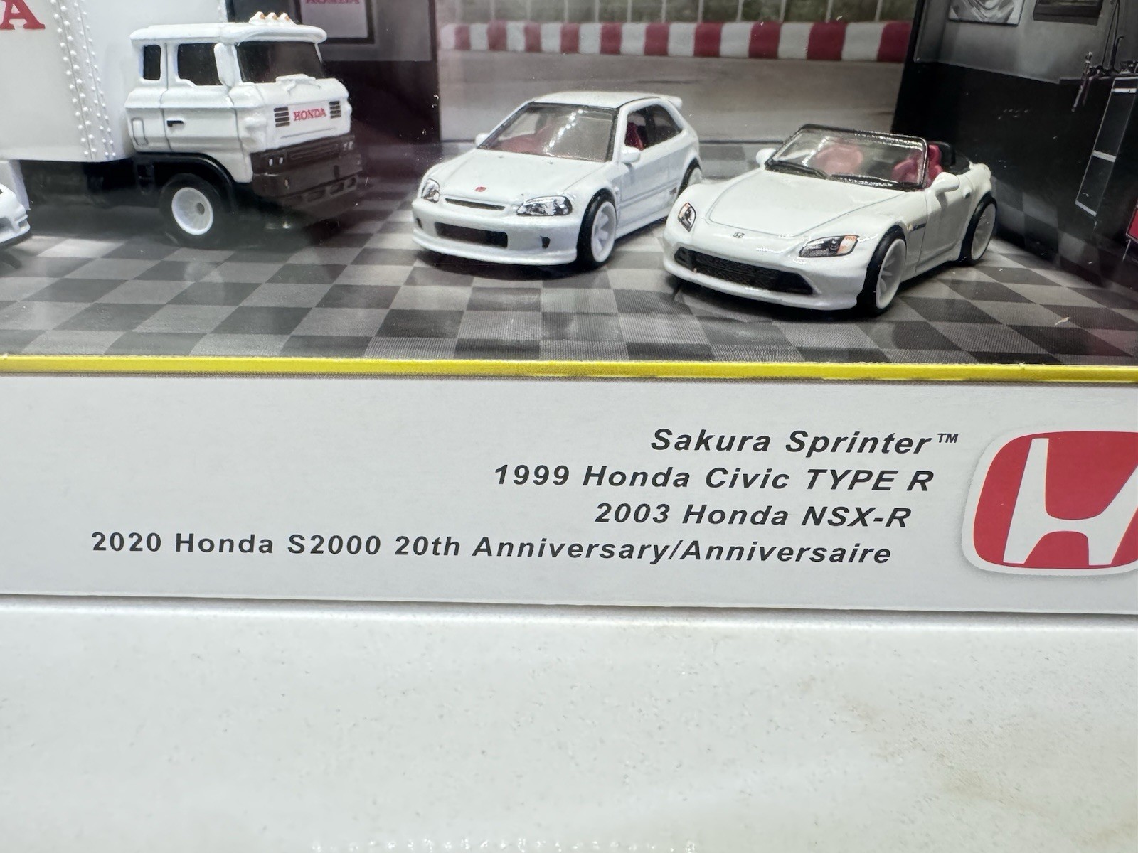 New Hot Wheels 2025 Premium Collector Honda Set Civic Type-R NSX-R S2000 Diorama