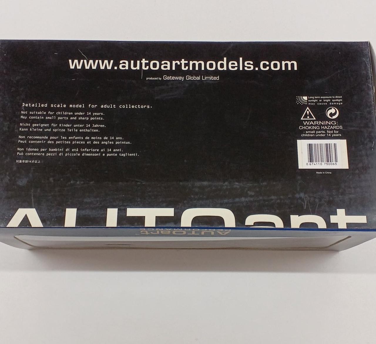 Autoart Mini Cooper S Red White