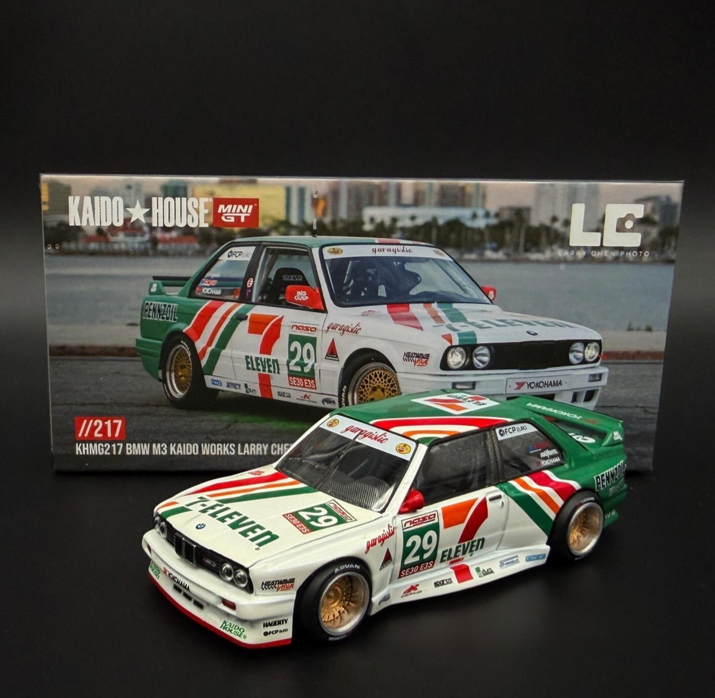 IN STOCK-Kaido House x Mini GT 1:64 BMW M3 Kaido Works Larry Chen V1