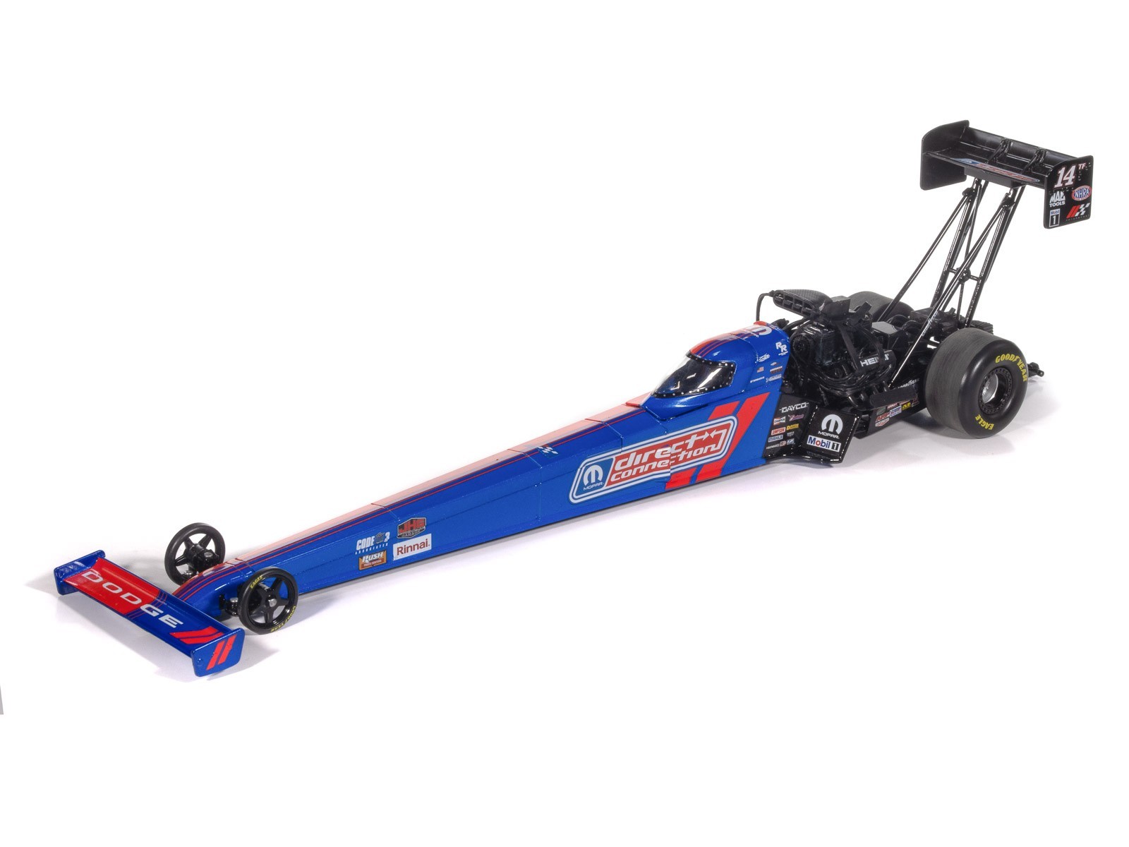 Auto World 2025 Tony Stewart Mopar Direct Connection Dragster 1:24 Scale AWN045