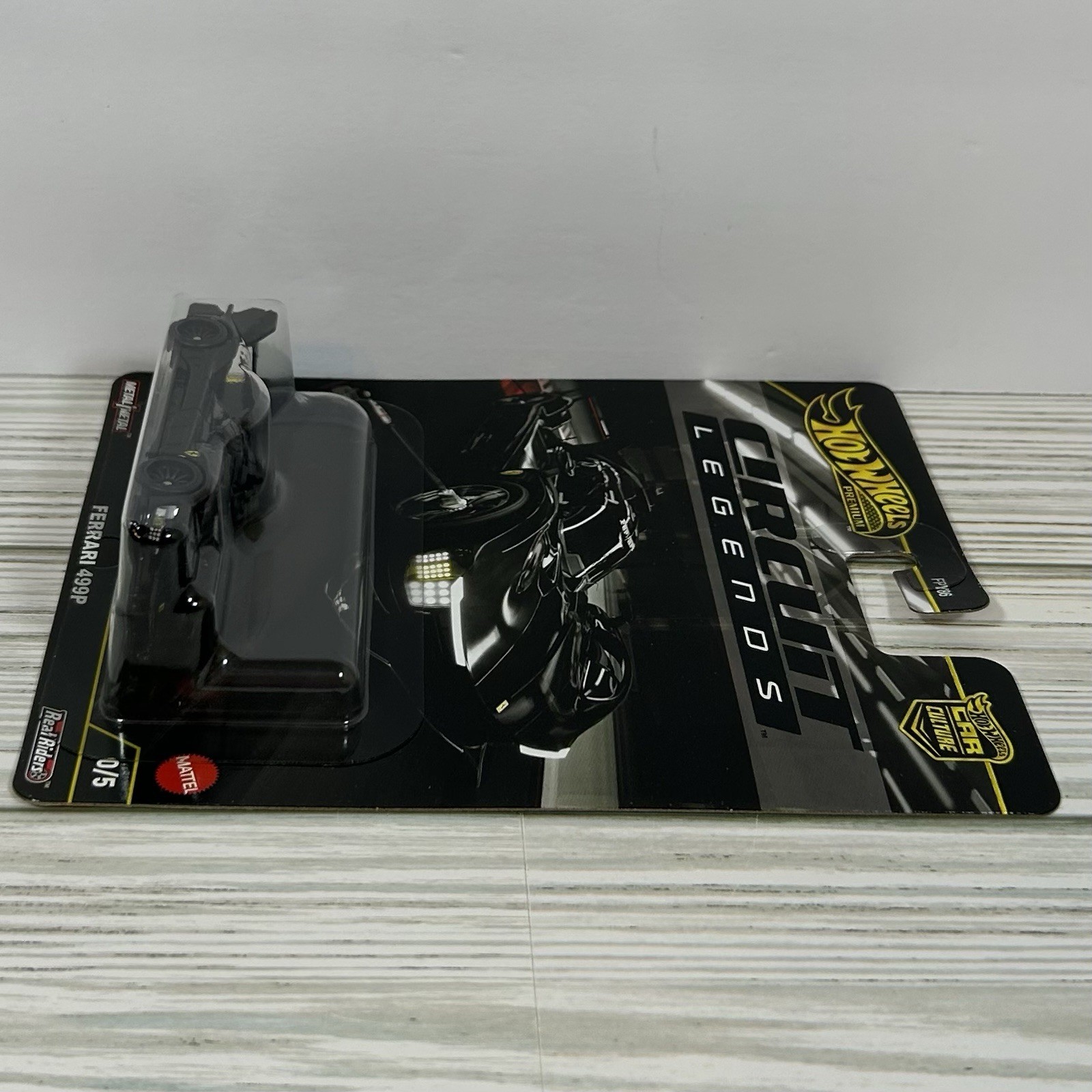 2025 Hot Wheels Premium Circuit Legends Ferrari 499P Black Chase 0/5 w/Protector