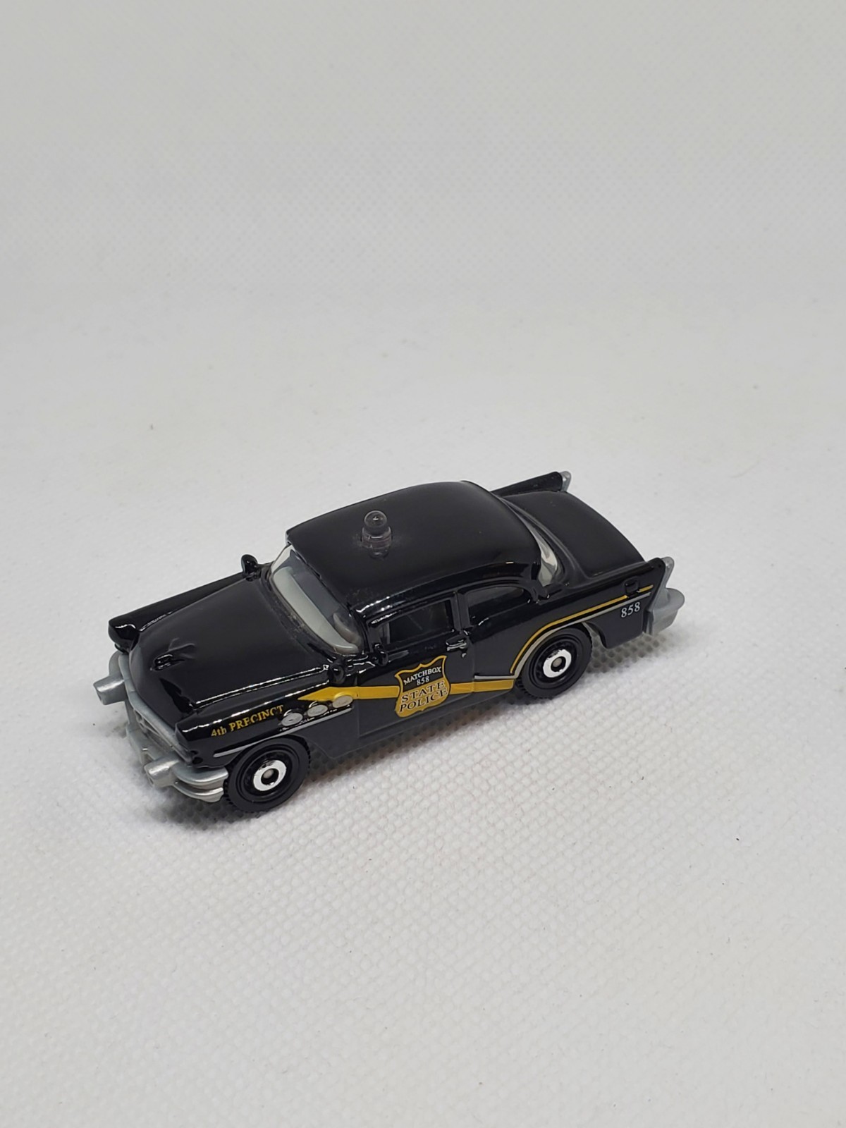 Matchbox Black 1956 Buick Century State Police Loose 1/64