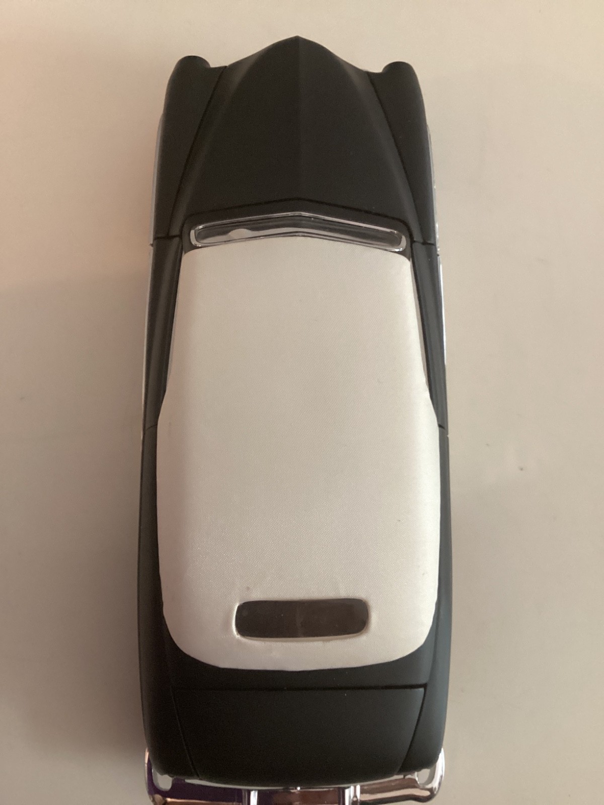 Danbury Mint RARE 1951 Mercury Custom 2 Door Coupe Matte Black White Top 1:24