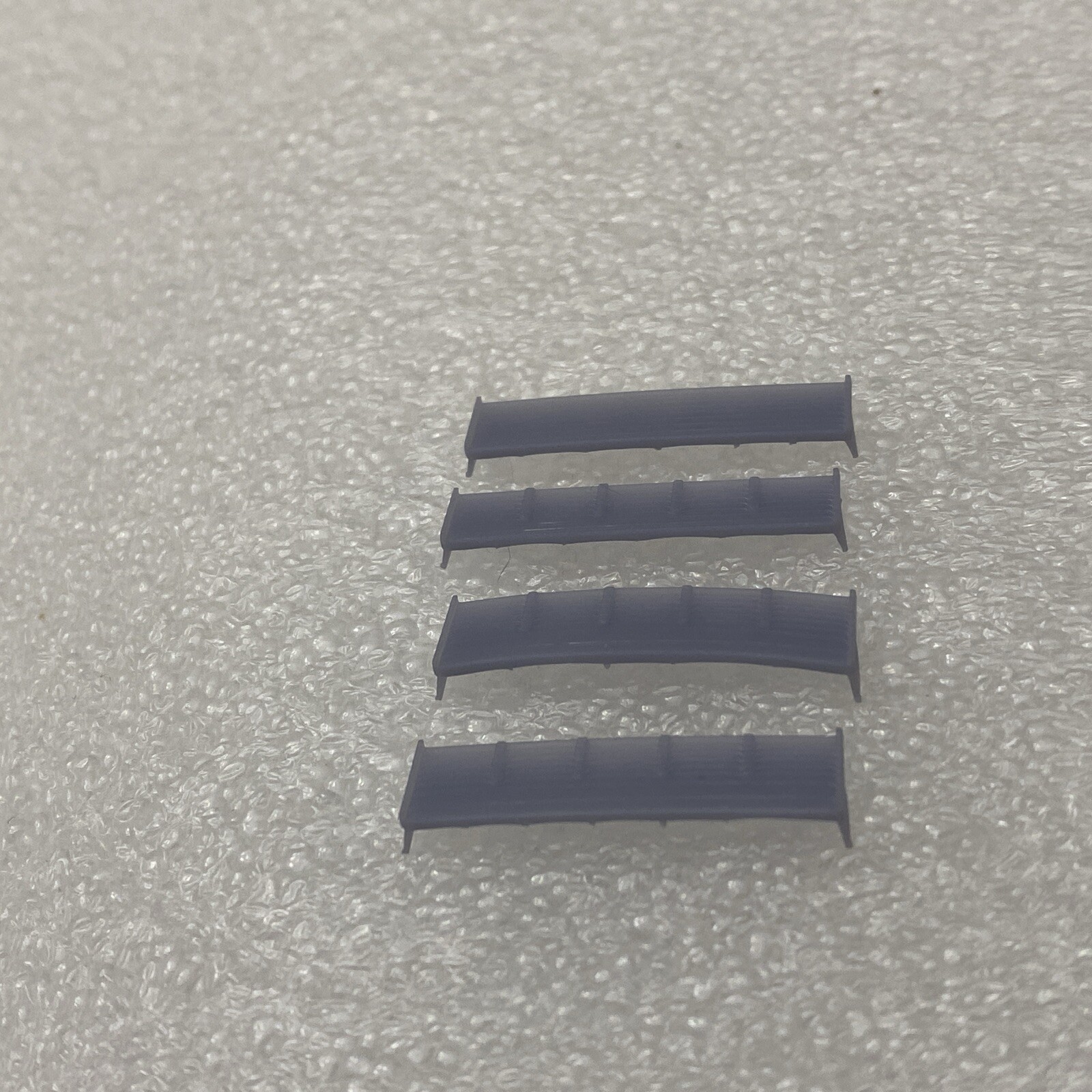 1:64 Drag Wing Pack Of 4 Spoilers For Diecast Custom Hot Wheels 3d Resin Printed