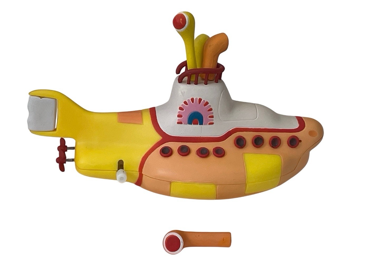 BEATLES 1999 McFarlane Windup Yellow Submarine Toy Vintage 6.5” Long