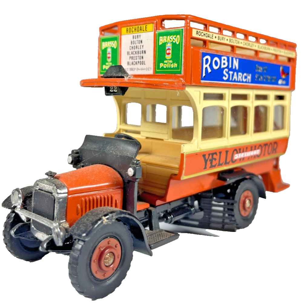 Corgi Classics 1:50 Scale 96993 Thornycroft Yelloways Double Decker Buses Boxed.