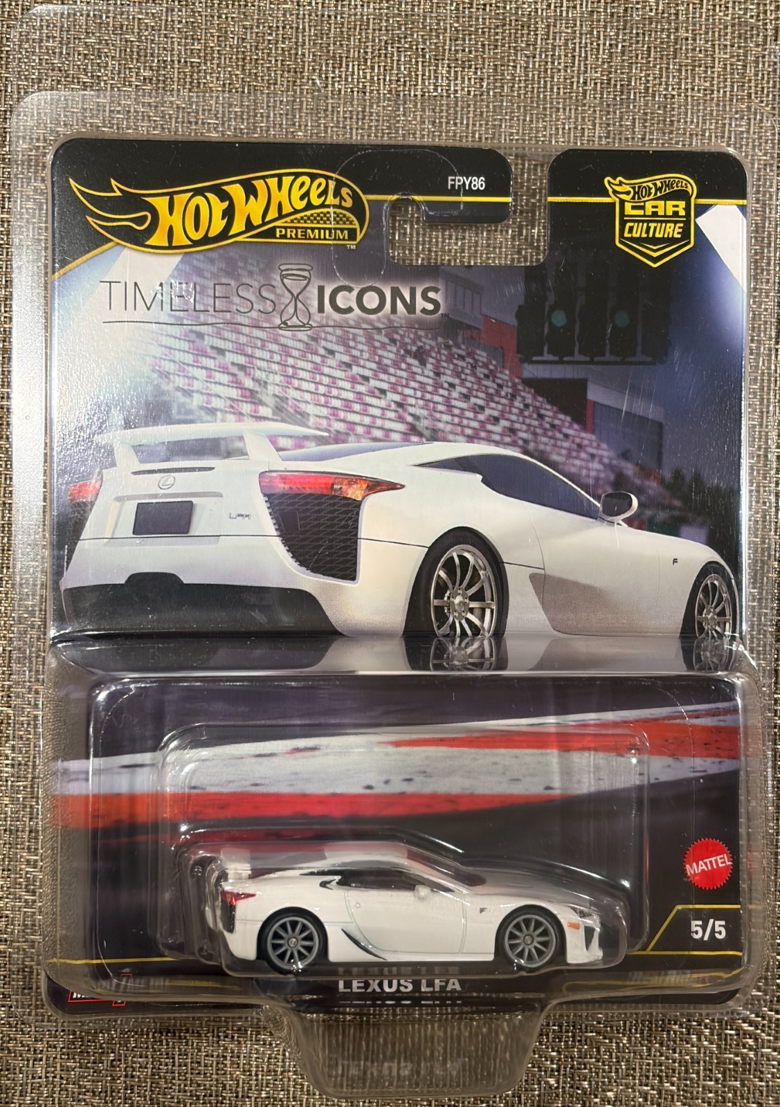 2025 Hot Wheels Premium Car Culture Timeless Icons Lexus LFA , Free Shipping !