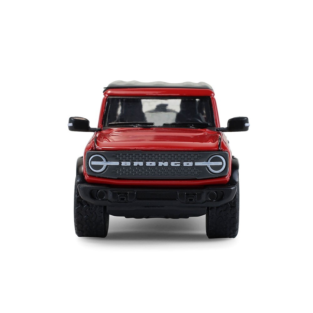 2024 Ford Bronco 4-Door Badlands – Red 1:64 Scale Model – Greenlight 68070C