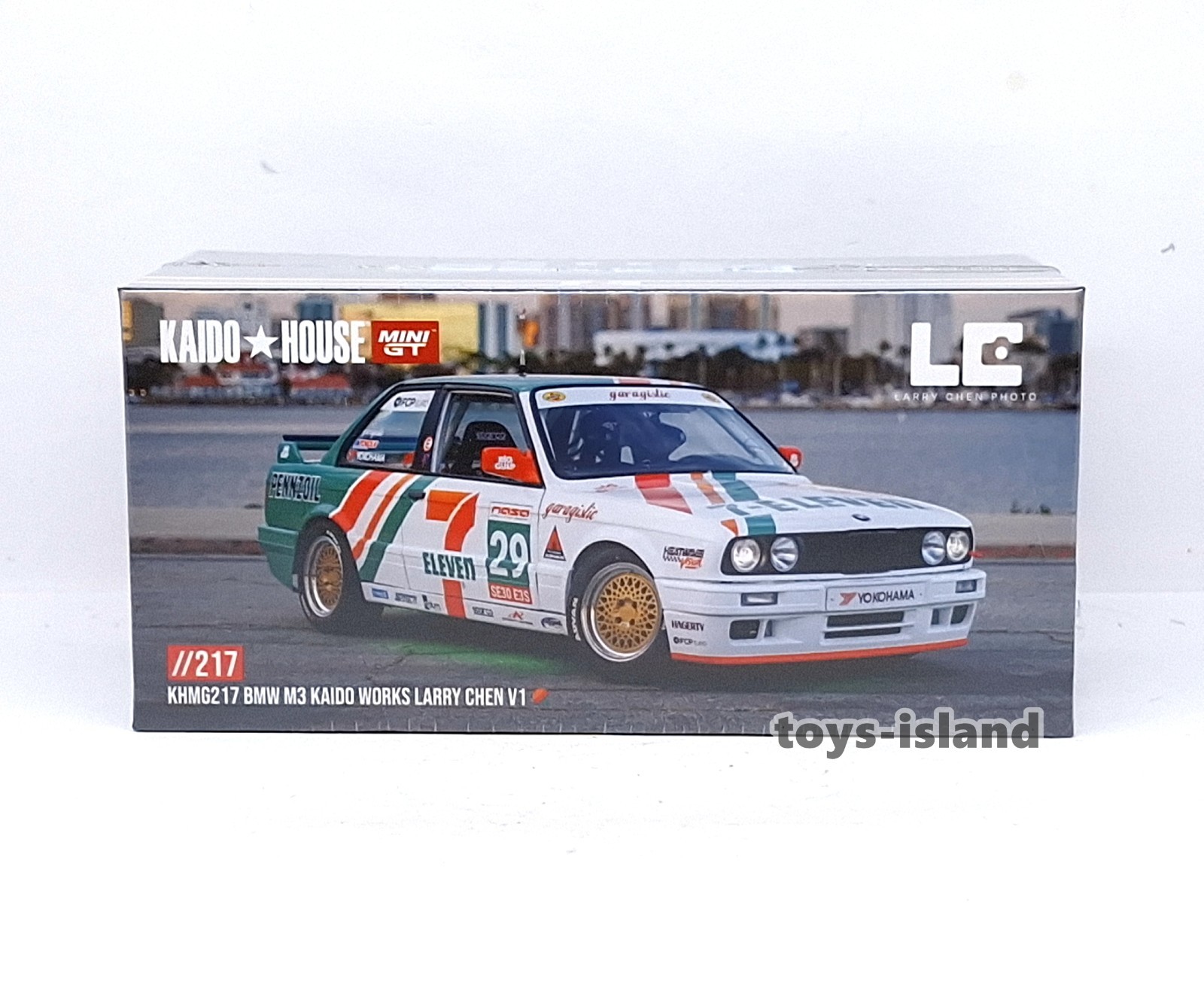 MINI GT x KAIDO HOUSE 217 BMW M3 KAIDO WORKS LARRY CHEN V1 Cannot ship to US