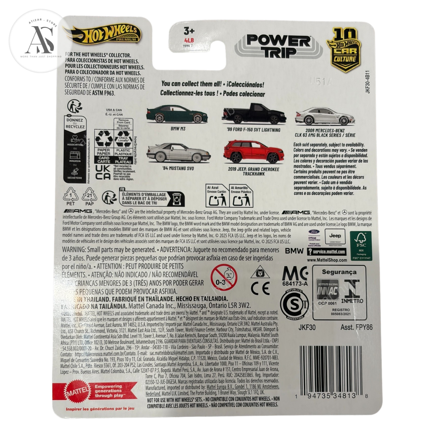Hot Wheels Premium BMW M3 E46 2026 Power Trip 1/5 JKF30 Car Culture