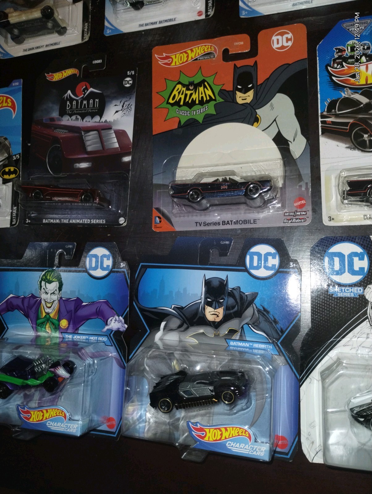 Hot Wheels Batman Lot Of 14 With Variations 14B