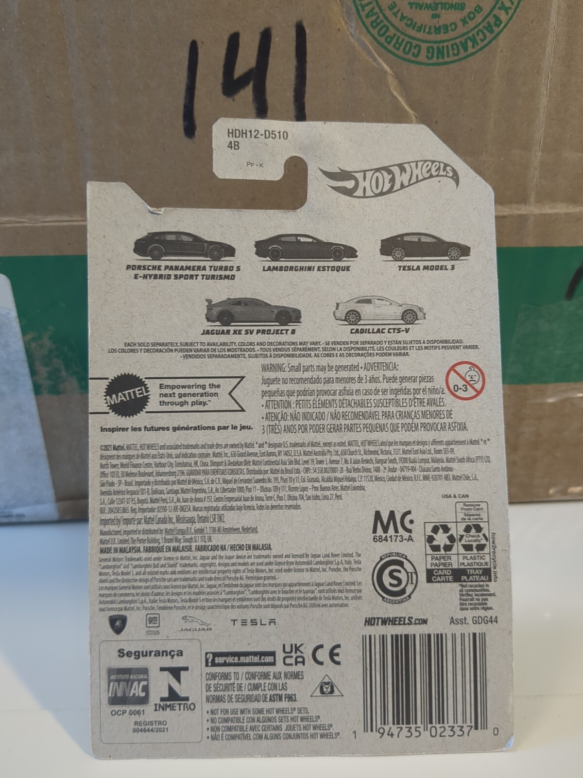 2022 Hot Wheels Porsche Panamera Turbo S E Hybrid Sport Turismo HW Luxury Sedans